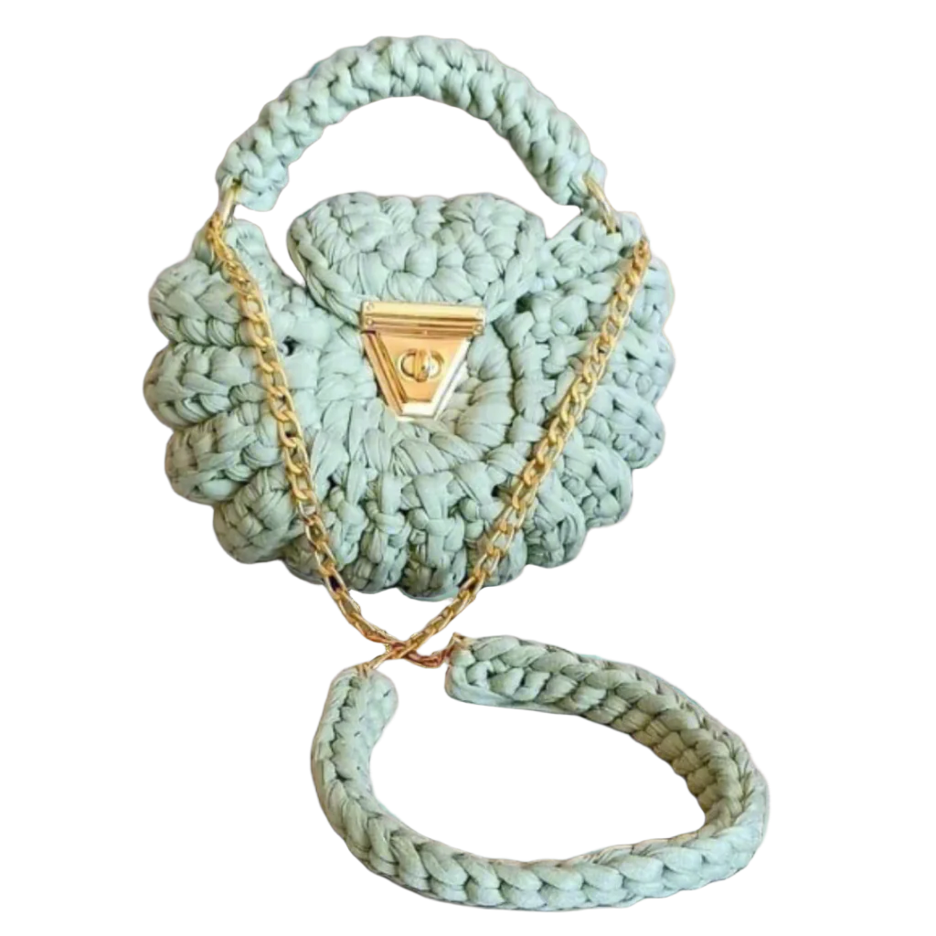 Brunch at Tiffany's - Light Green Bags, Turquoise Color Bags, Shoulder bags, Handmade bags, Chic bags, Stylish bags, Elegance bags, Crossbody bags, Designer bags, Luxury bags, Fashion bags, Women's bags, Eco-friendly bags, Sustainable bags, Italian designer bags, French designer bags, Vintage handbags, Boho bags, Minimalist bags, Quilted bags, Personalized bags, Statement bags, Evening clutches